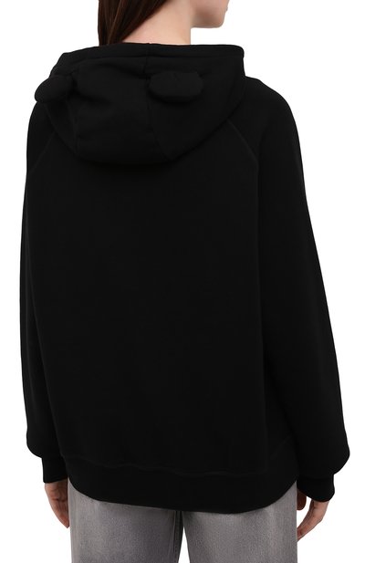 Хлопковое худи DSQUARED2 черного цвета по цене 57000 руб., арт. S72GU0336/S25042, фото 4 Хлопковое худи DSQUARED2, арт. S72GU0336/S25042, фото 4