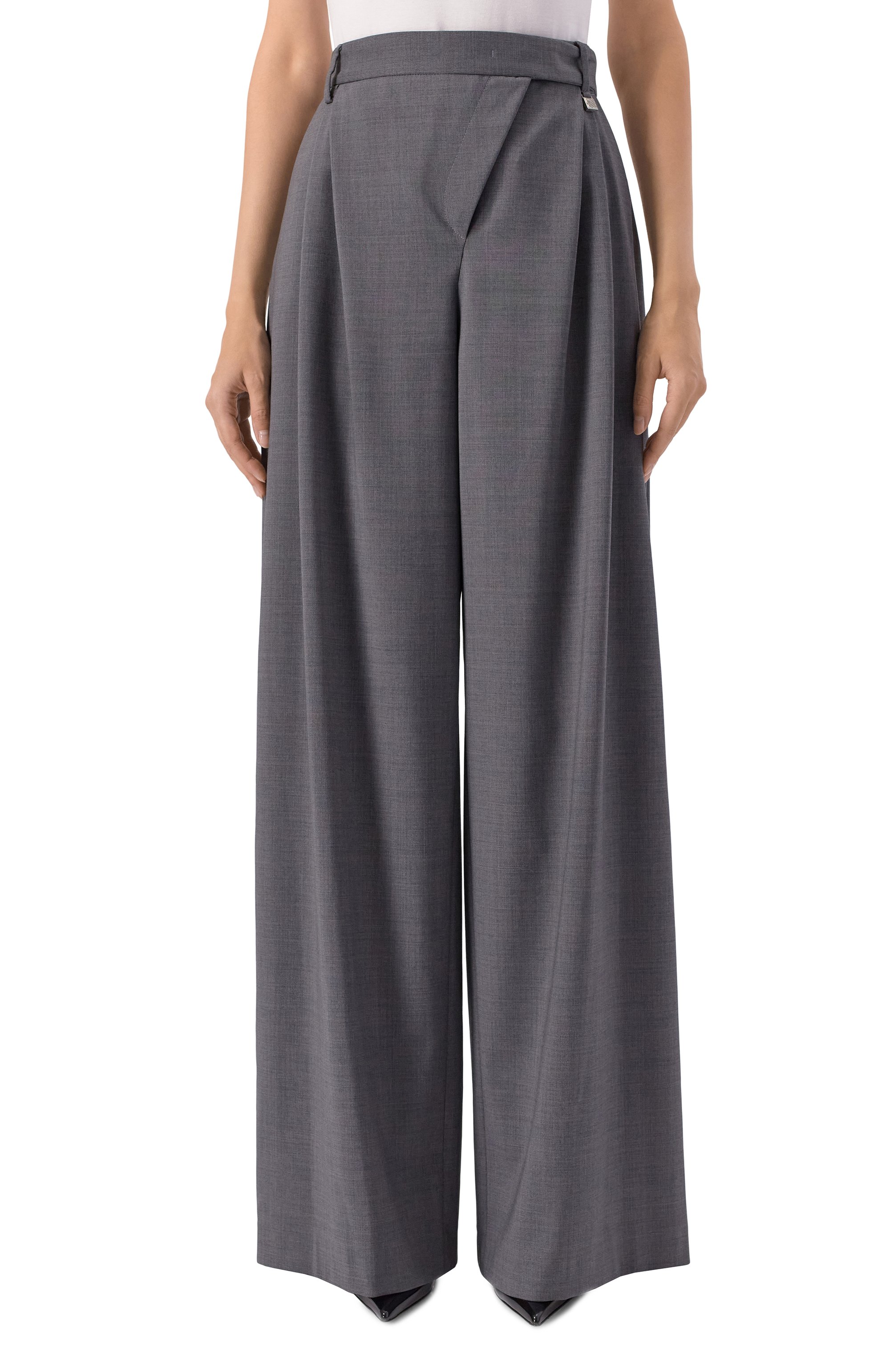 Шерстяные брюки GIUSEPPE DI MORABITO, арт. 05FWPA128 05327B, фото 3