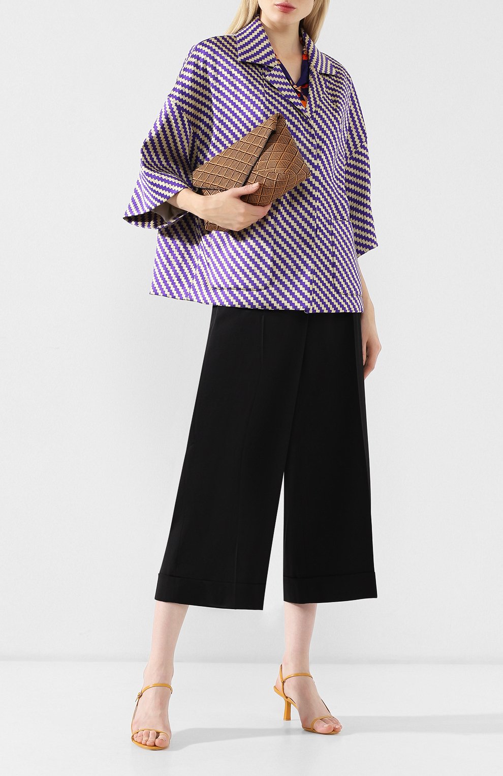 Текстильный клатч DRIES VAN NOTEN, арт. 191-31501-138, фото 2