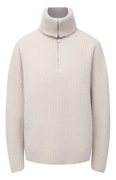 Свитер из шерсти и кашемира VINCE светло-серого цвета по цене 48850 руб., арт. V697178548, фото 1 Свитер из шерсти и кашемира VINCE, арт. V697178548, фото 1