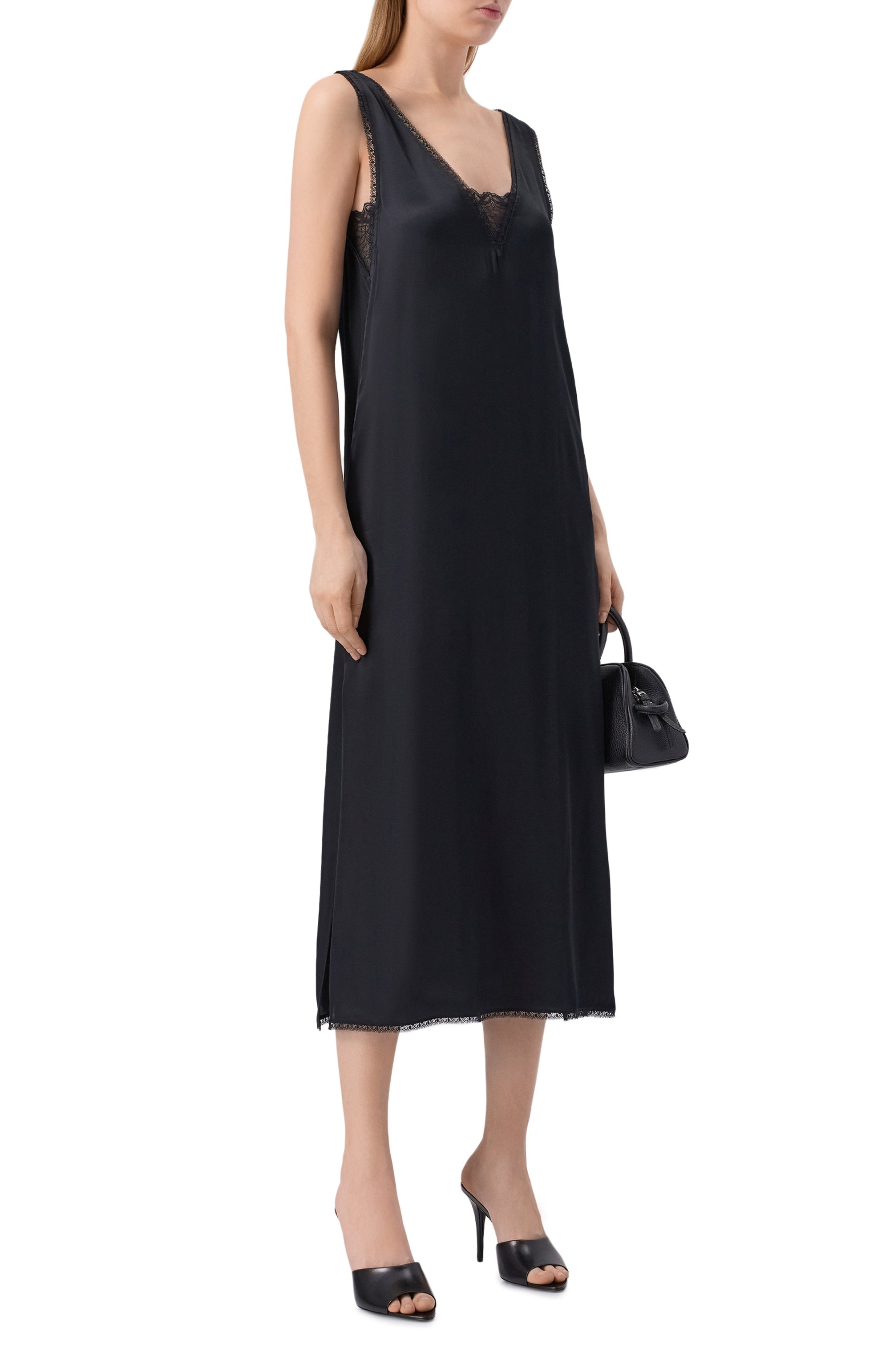 Платье из вискозы ZADIG AND VOLTAIRE, арт. WWDR02668, фото 2