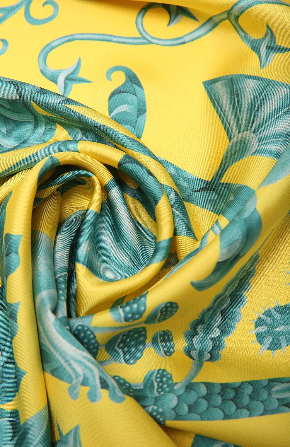 Шелковый платок lemur in yellow KIRILL OVCHINNIKOV, арт. 90\Ly, фото 2