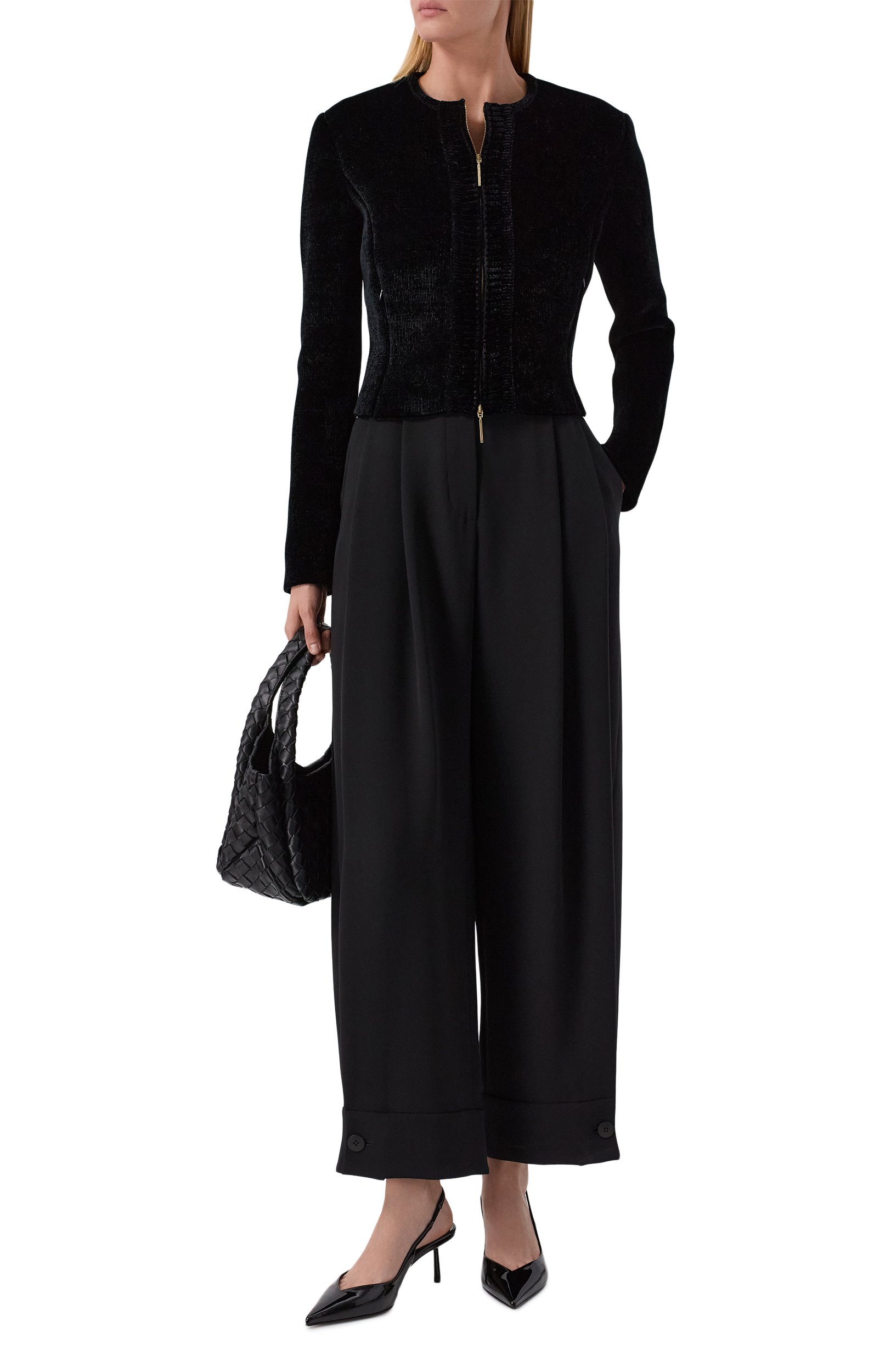 Бархатный жакет GIORGIO ARMANI, арт. GW004104/AF29054, фото 2