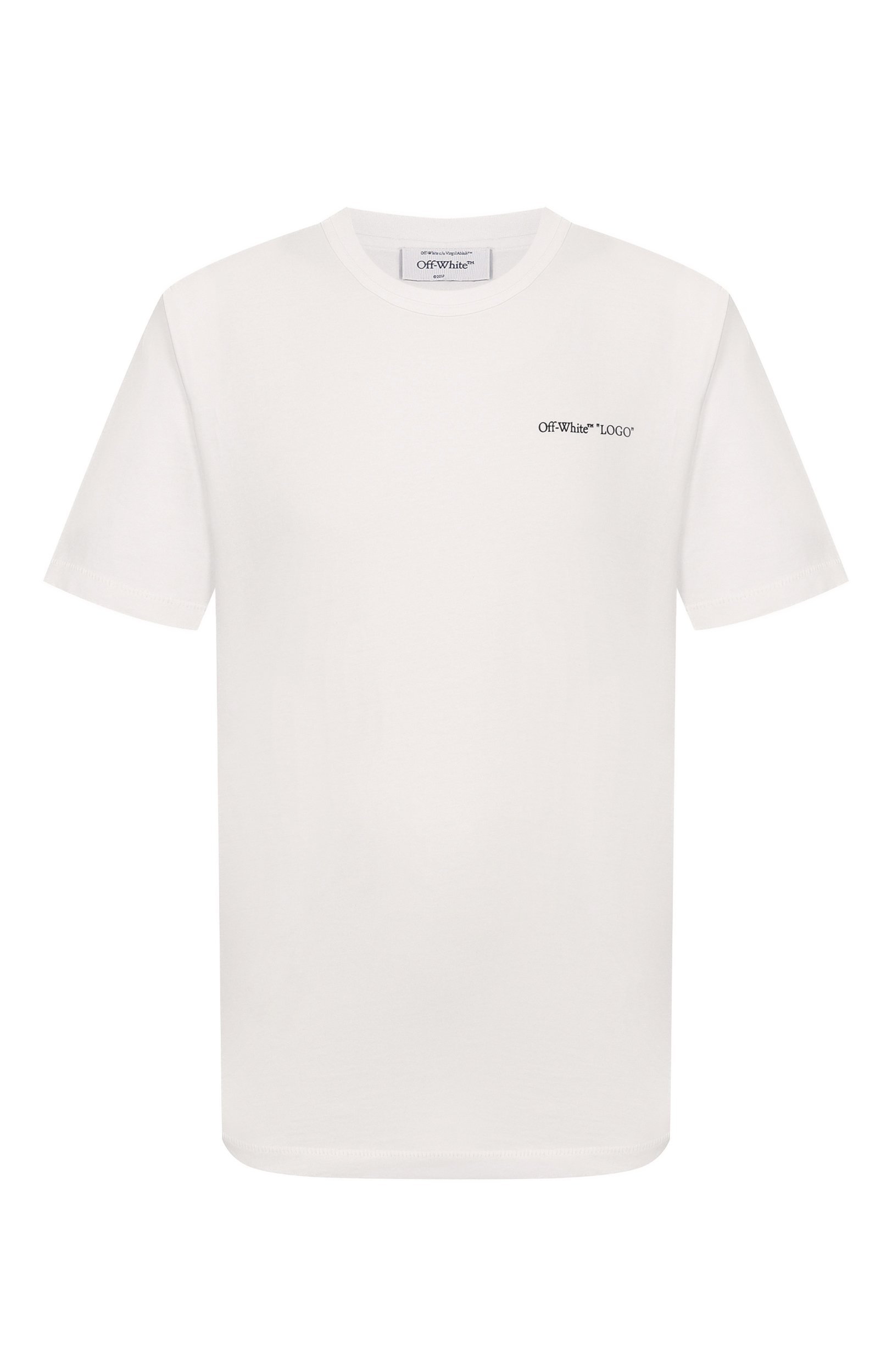 Хлопковая футболка OFF-WHITE, арт. 0MAA16MF26JER00L1, фото 1