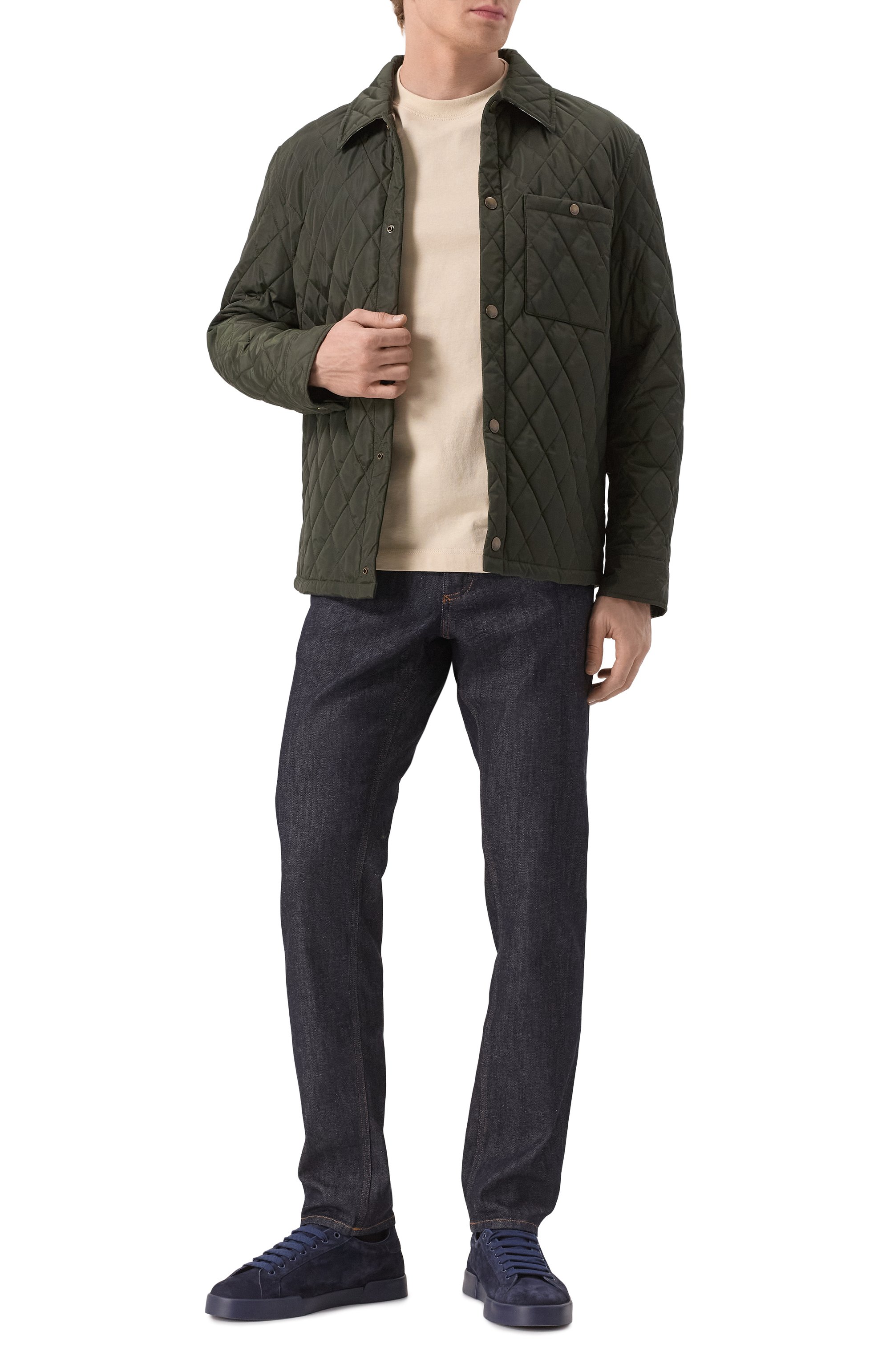 Хлопковая футболка BURBERRY, арт. 8103508, фото 2