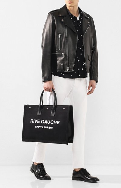 Текстильная сумка-тоут rive gauche SAINT LAURENT, арт. 509415/HZP5D, фото 2