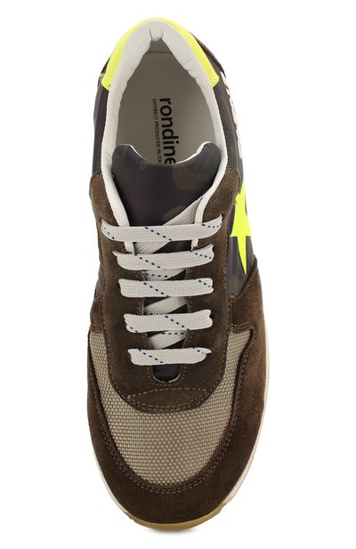 Кроссовки из кожи и текстиля RONDINELLA, арт. 11524-1/5647, фото 4