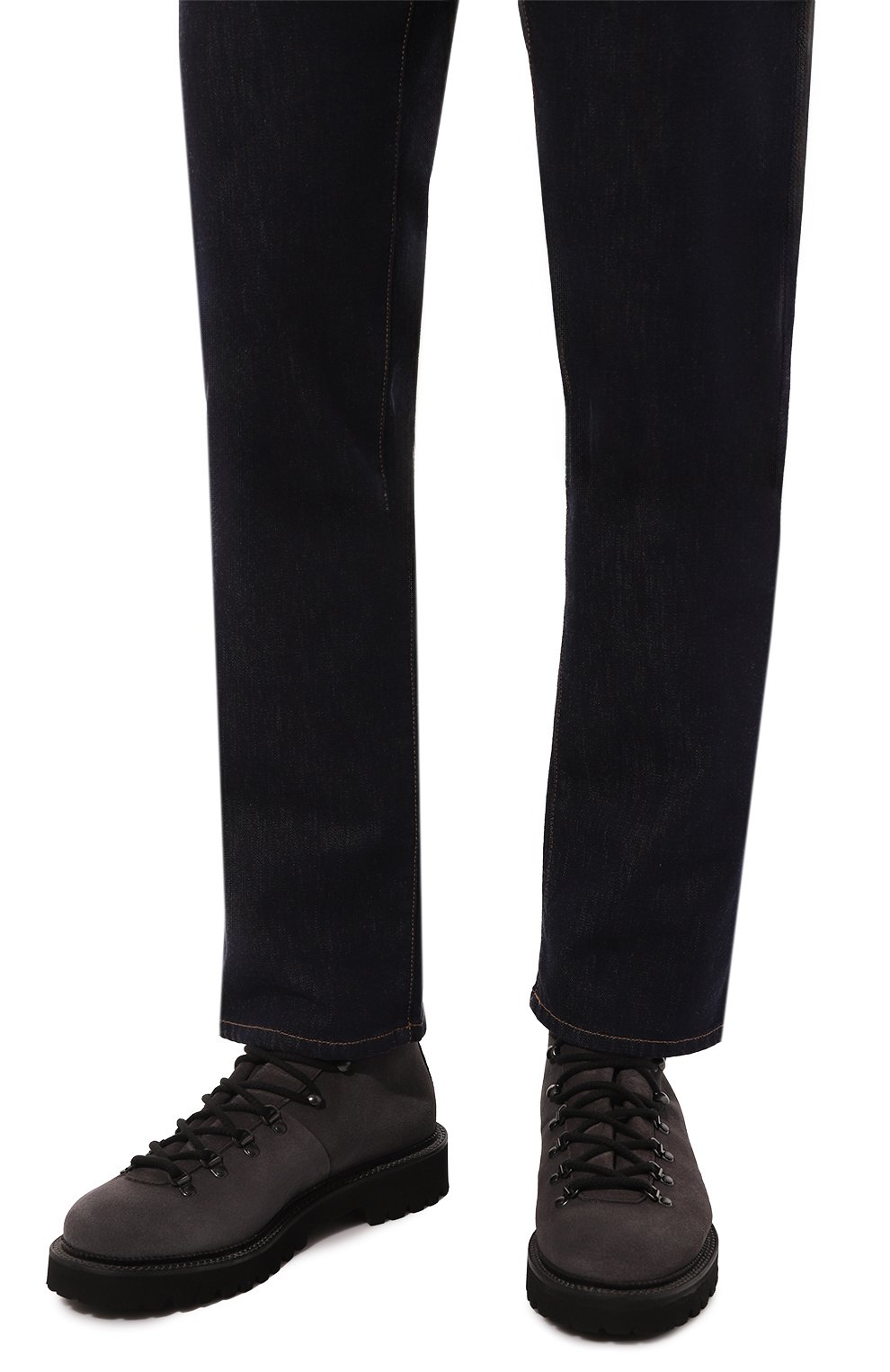 Замшевые ботинки s.moritz MILLE 885, арт. SM0RITZ G0RAIN DEEP NAVY/FUR, фото 3