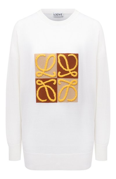 Женский шерстяной пуловер LOEWE, арт. S359Y14K18