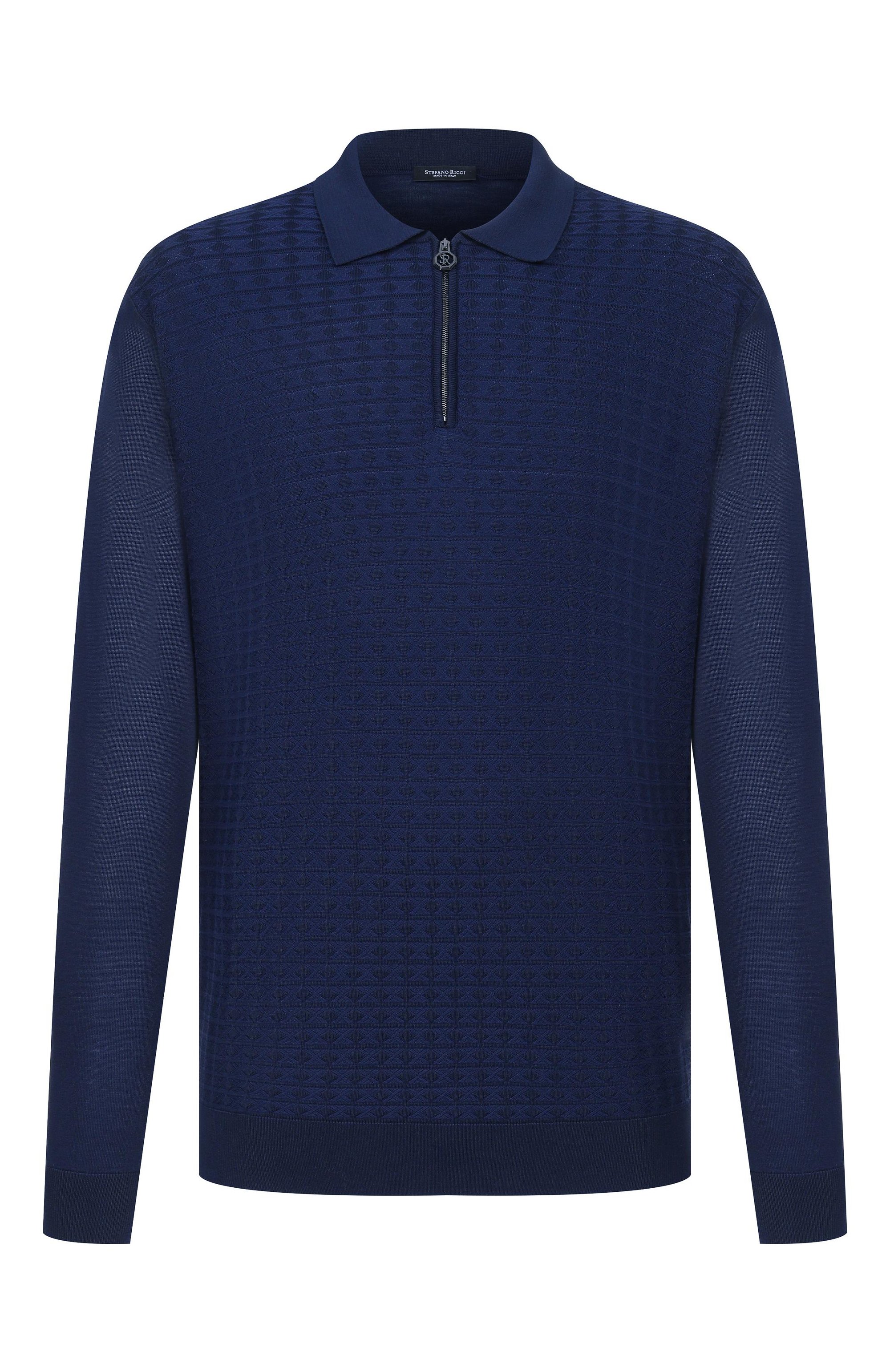 Поло из шелка и хлопка STEFANO RICCI, арт. K212038P30/F26194_001, фото 1