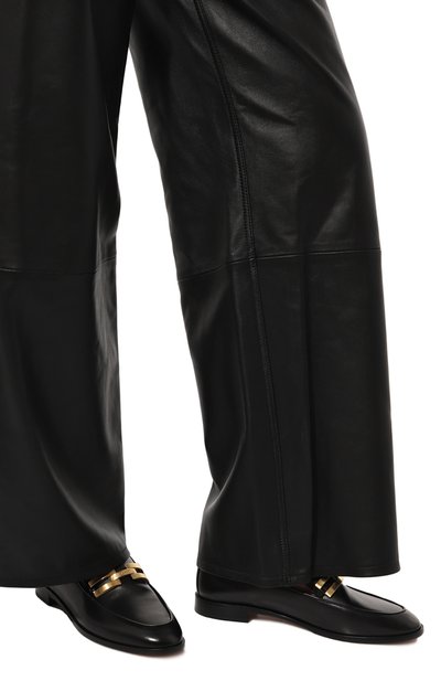 Кожаные лоферы brandi AQUAZZURA, арт. BDIFLAM0-CPF-000, фото 3