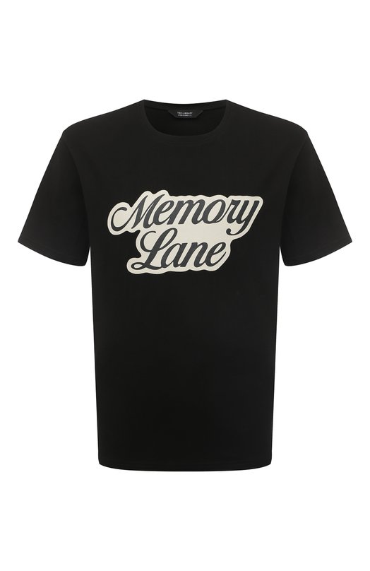 

Хлопковая футболка Tee Library, Чёрный