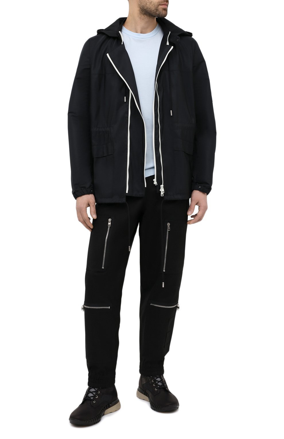 Хлопковая футболка STONE ISLAND, арт. 741524113, фото 2