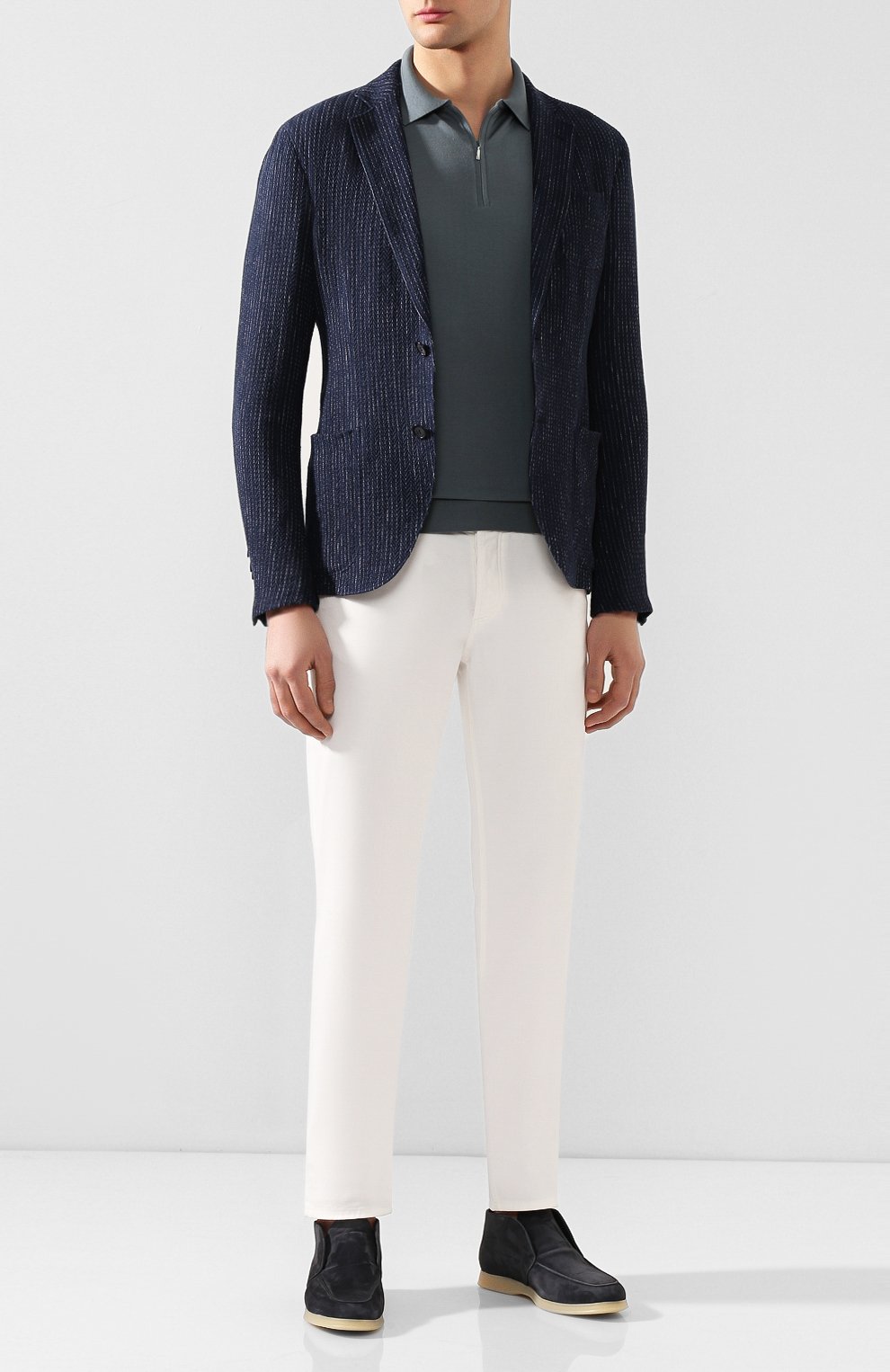 Замшевые ботинки ANDREA VENTURA FIRENZE, арт. AQUARIVA PANAREA/CACHEMIRE/AQ-CRYSTAL, фото 2