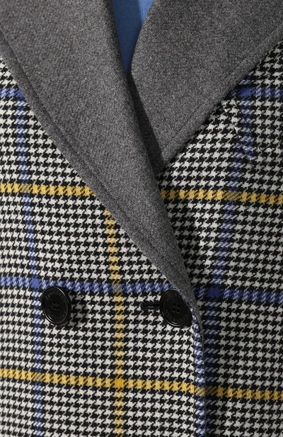 Шерстяное пальто BURBERRY разноцветного цвета по цене 266000 руб., арт. 8006306, фото 5 Шерстяное пальто BURBERRY, арт. 8006306, фото 5