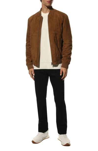 Замшевый бомбер HUGO, арт. 50456488, фото 2