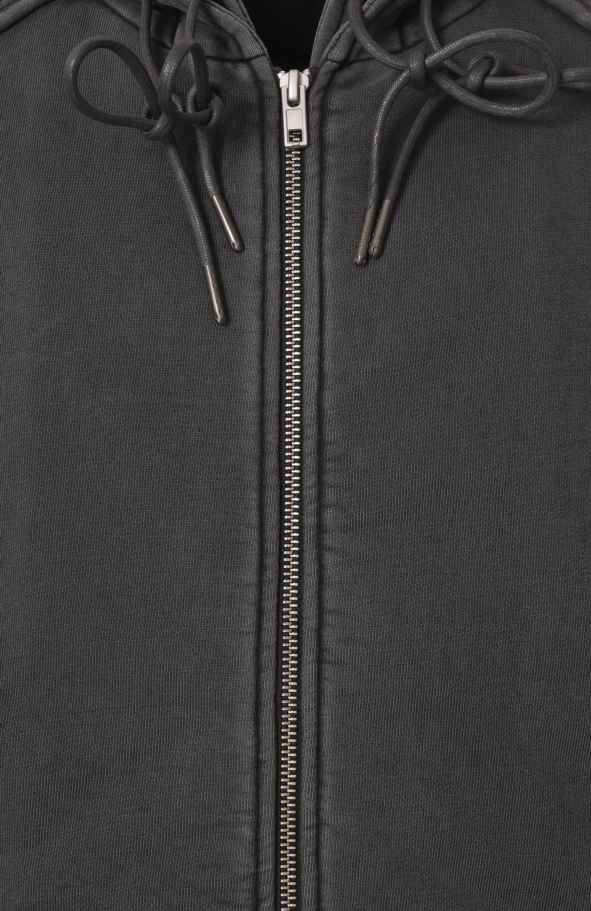 Хлопковая толстовка JUUN.J темно-серого цвета по цене 87550 руб., арт. JC5141P084, фото 6 Хлопковая толстовка JUUN.J, арт. JC5141P084, фото 6