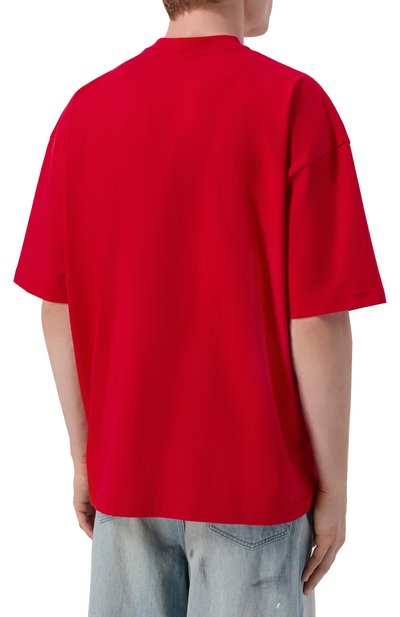 Хлопковая футболка PLANTA ROSA, арт. PR/T02/TENDER-CRIMSON/250, фото 5