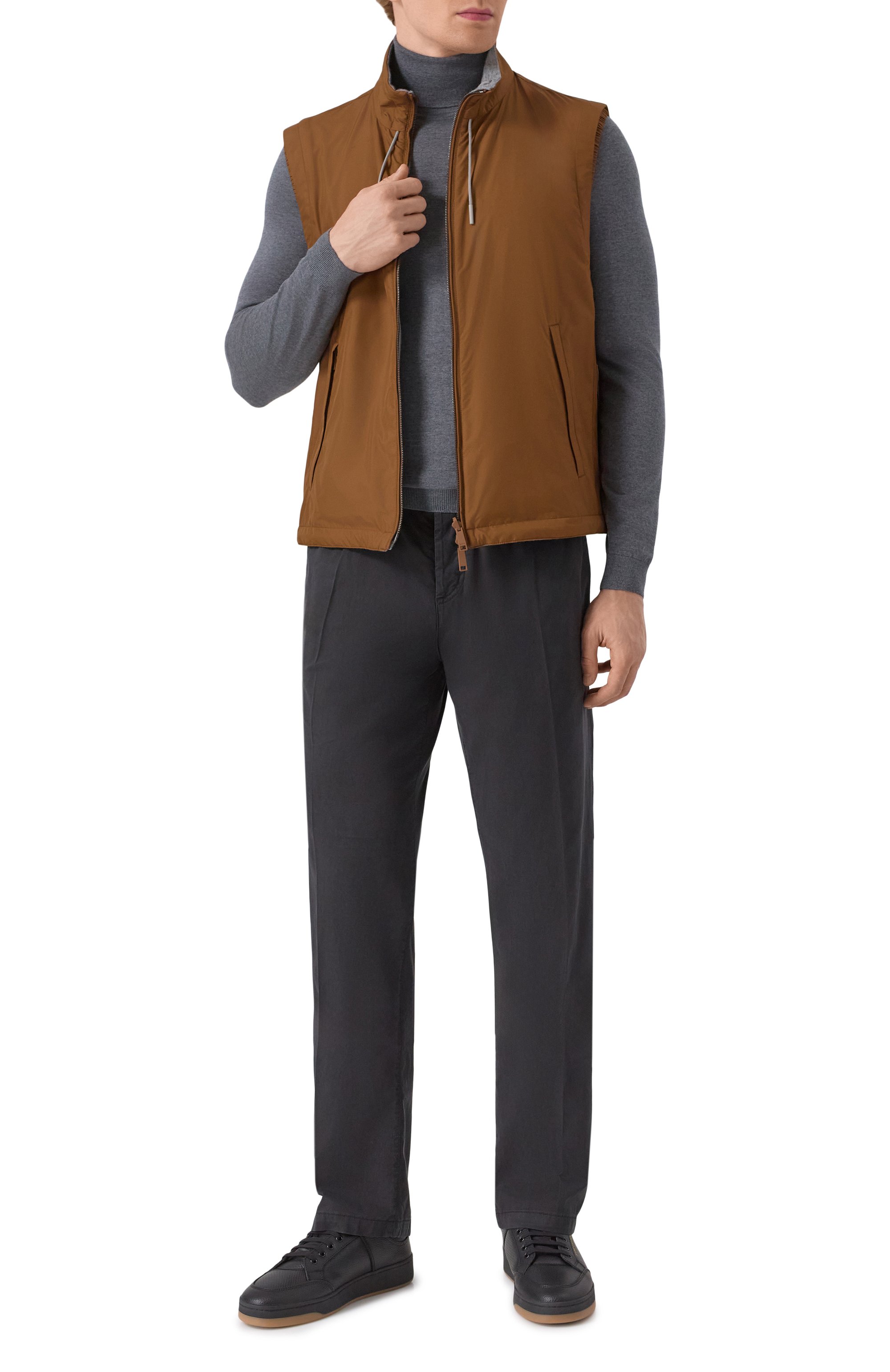 Двусторонний жилет ZEGNA, арт. 7110B/E7T33, фото 2