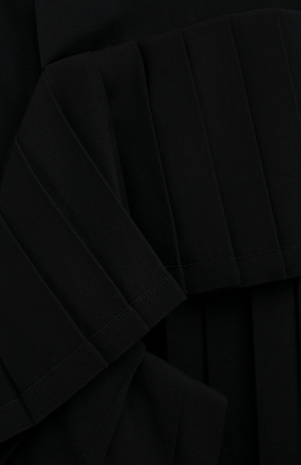 Шерстяное платье YOHJI YAMAMOTO, арт. FR-D01-100, фото 5