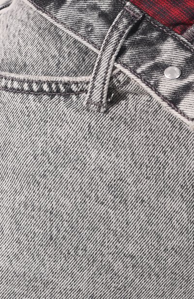 Джинсовые шорты ALEXANDERWANG.T серого цвета по цене 28800 руб., арт. 4DC1204553, фото 5 Джинсовые шорты ALEXANDERWANG.T, арт. 4DC1204553, фото 5