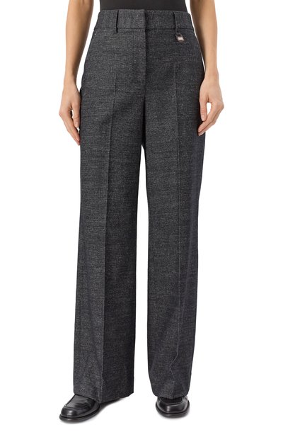 Брюки из шерсти и вискозы LORENA ANTONIAZZI, арт. PA01H/5026, фото 3