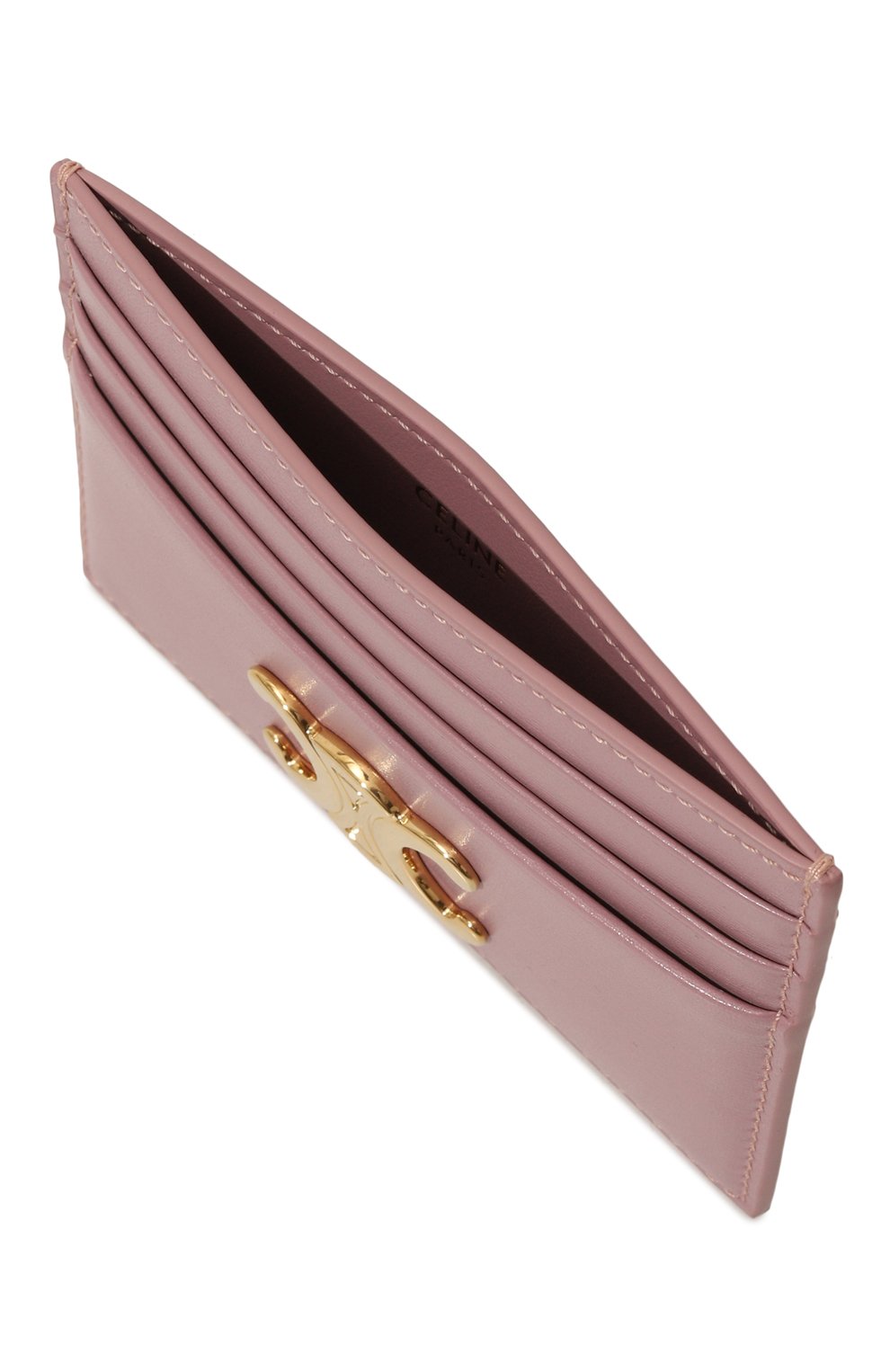 Кожаный футляр для кредитных карт CELINE, арт. 10L83/3DPV, фото 2