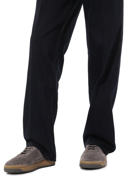 Замшевые кеды slam BRUNELLO CUCINELLI, арт. MZUSIB2186, фото 3