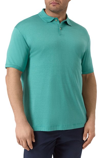 Поло из шелка и хлопка PAUL&SHARK, арт. 25411208/3XL, фото 3