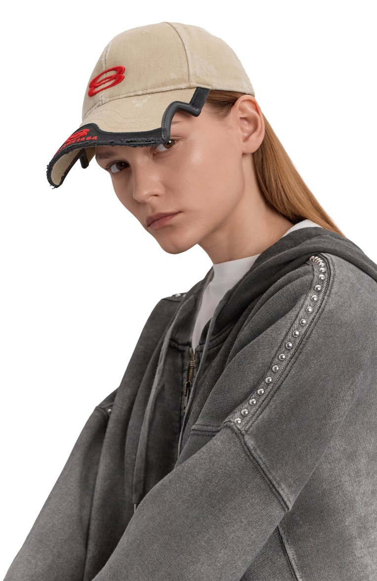 Хлопковая бейсболка unity sports BALENCIAGA, арт. 808790/410B2, фото 1