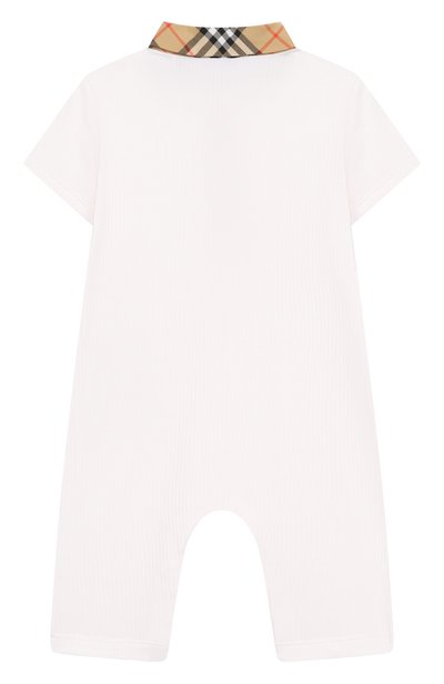 Хлопковый комбинезон BURBERRY, арт. 8131674, фото 2