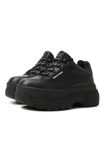 Женские кожаные кроссовки sporty NAKED WOLFE, арт. SP0RTY/C0W LEATHER
