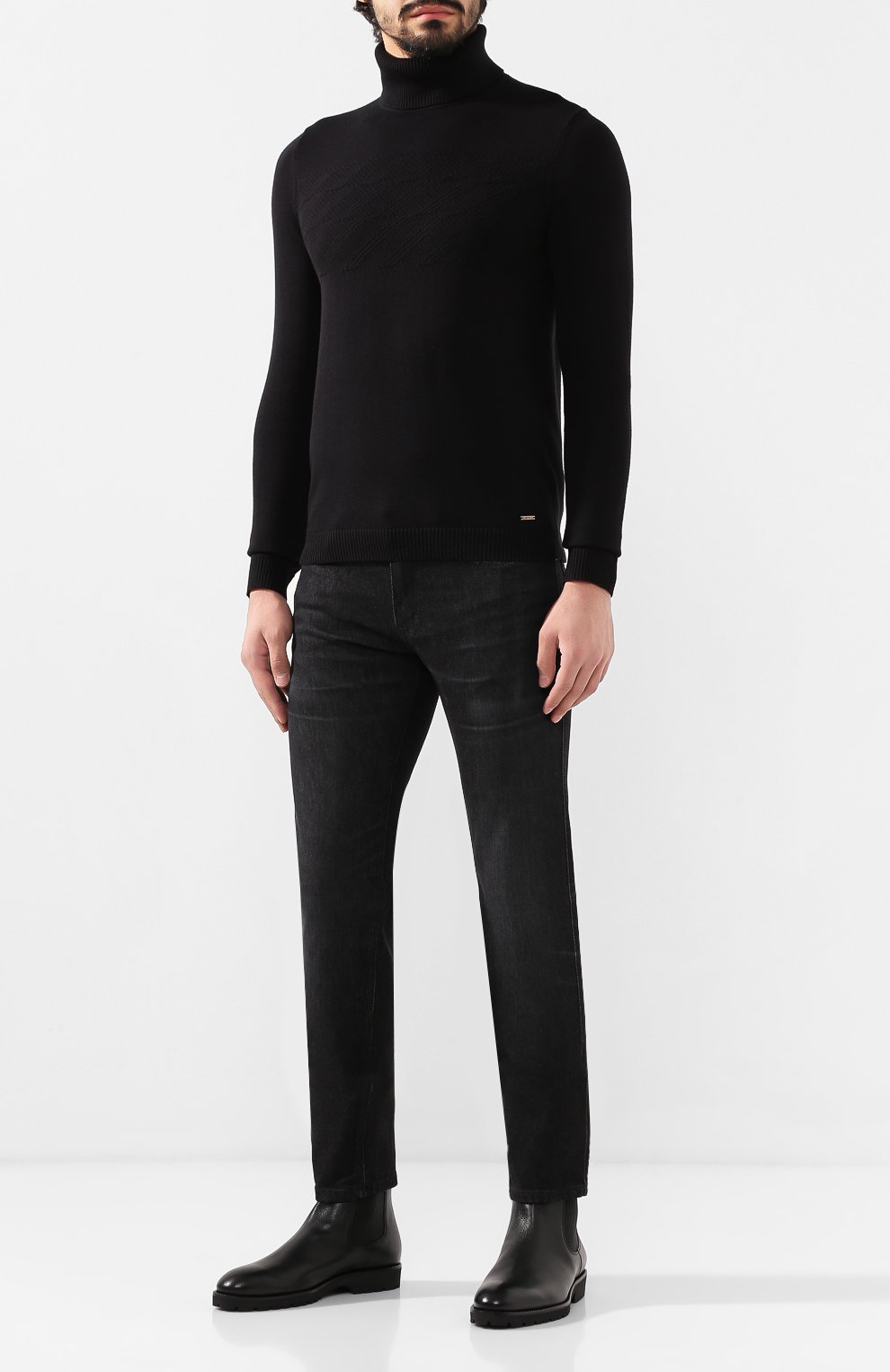 Кожаные челси BOSS, арт. 50411073, фото 2