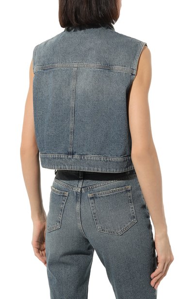 Джинсовый жилет ANDREA YA'AQOV, арт. 23WDEN52, фото 4