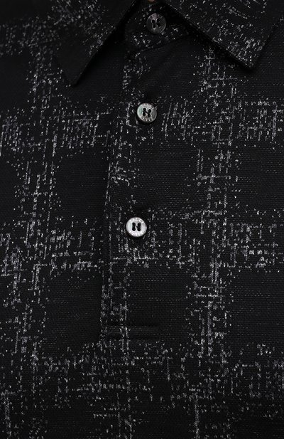 Поло из шерсти и шелка ZILLI SPORT, арт. MFW-66029-000/0009, фото 5