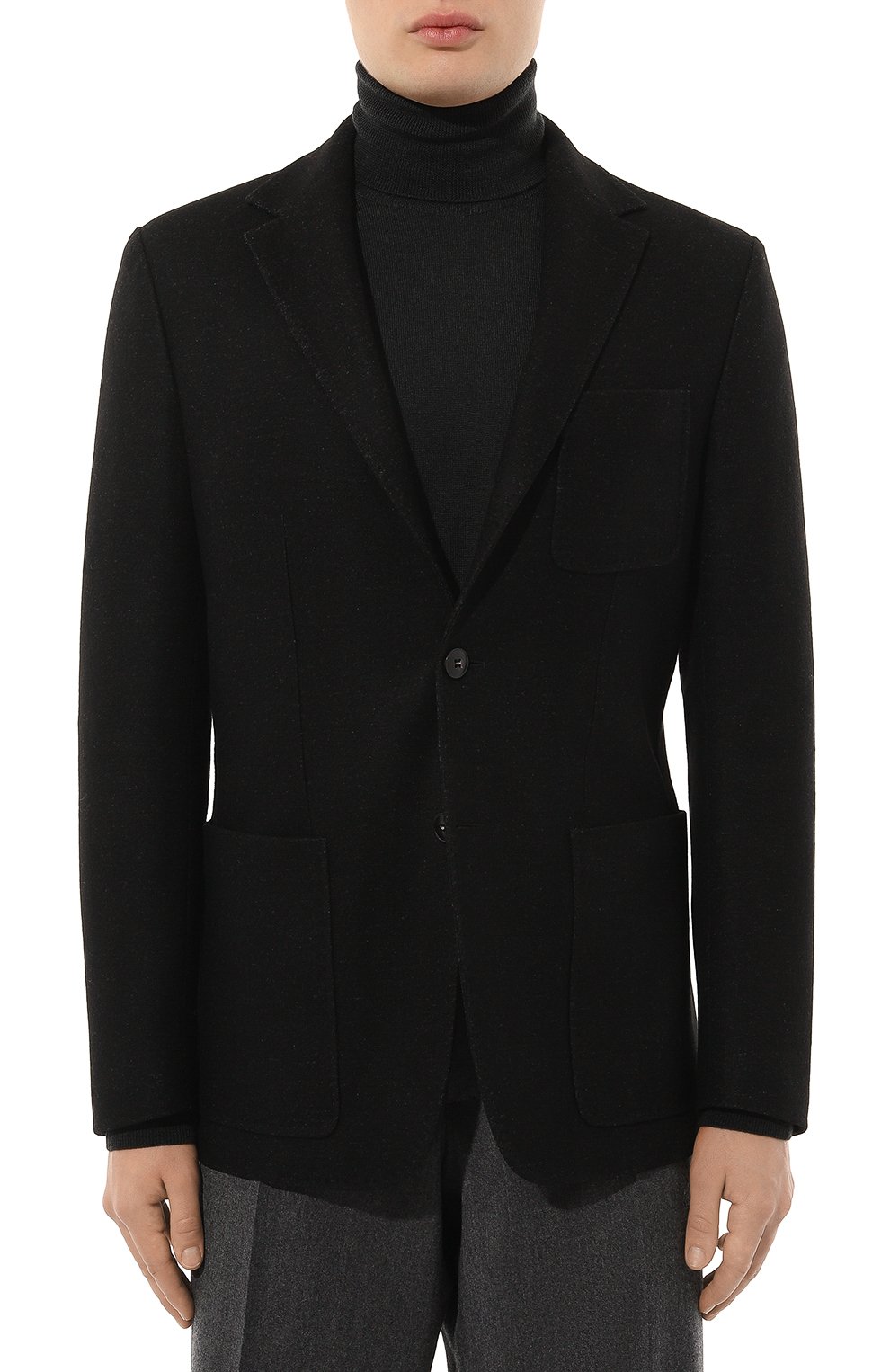 Шерстяной пиджак CANALI, арт. J0147/JJ03063, фото 4