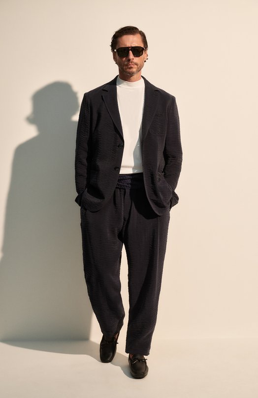 Брюки Giorgio Armani GM001744/TE16001 Синий  GM001744/TE16001 Фото 7