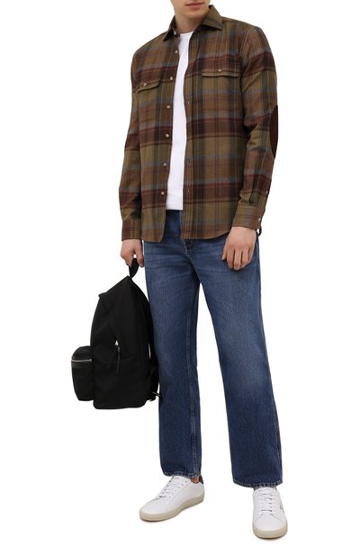 Хлопковая рубашка RALPH LAUREN хаки цвета по цене 68950 руб., арт. 790844851, фото 2 Хлопковая рубашка RALPH LAUREN, арт. 790844851, фото 2