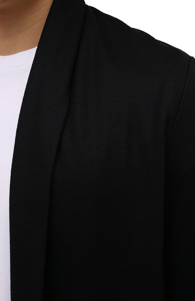 Шерстяной кардиган KAZUYUKI KUMAGAI черного цвета по цене 53950 руб., арт. AC12-279, фото 5 Шерстяной кардиган KAZUYUKI KUMAGAI, арт. AC12-279, фото 5