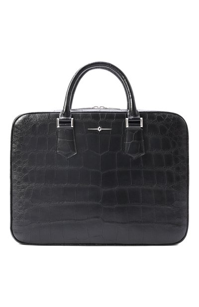 Мужской портфе ль из кожи крокодила AURUS COLLECTION, арт. BB008BKS