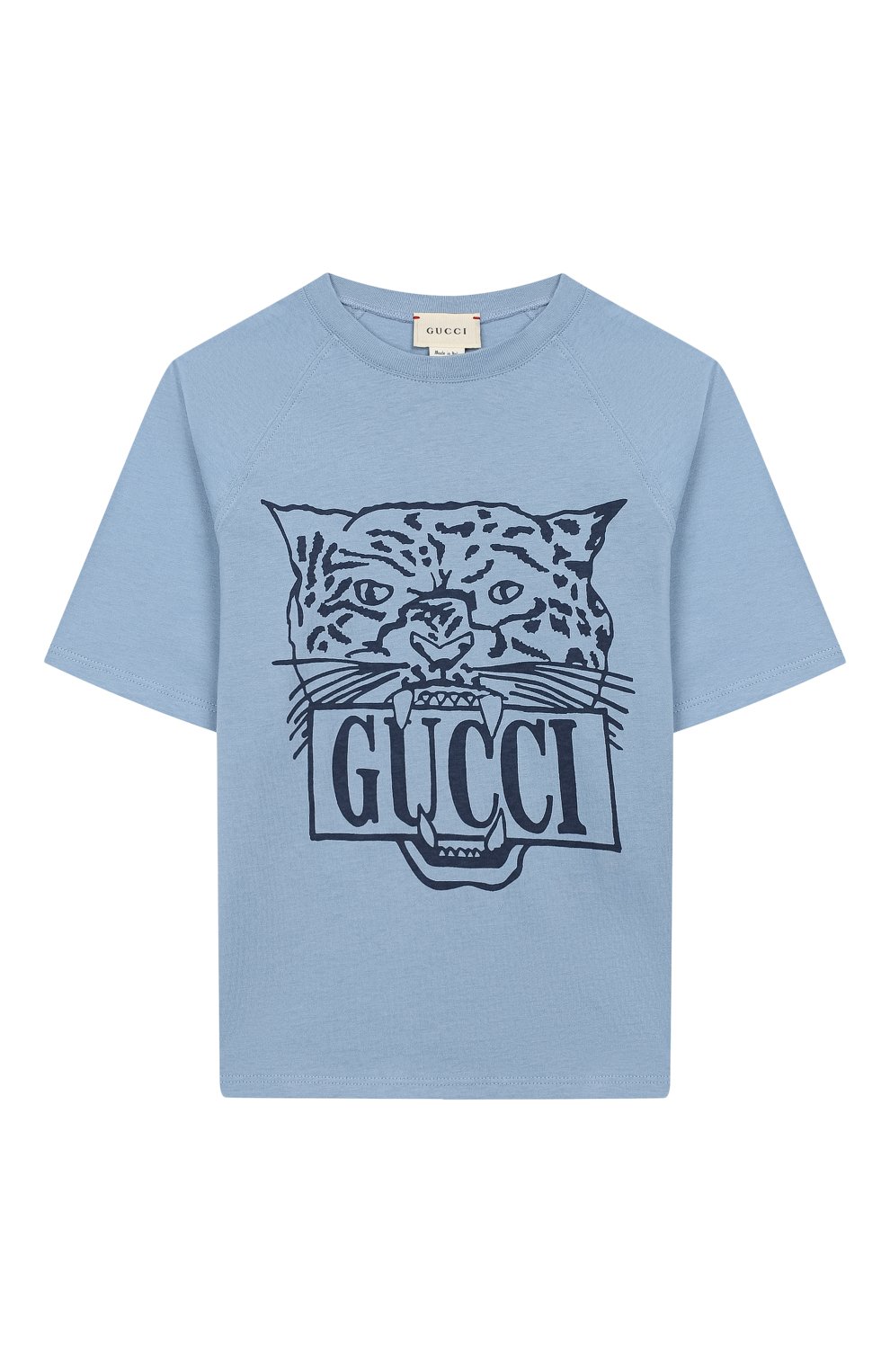 Хлопковая футболка GUCCI, арт. 587687/XJBDA, фото 1