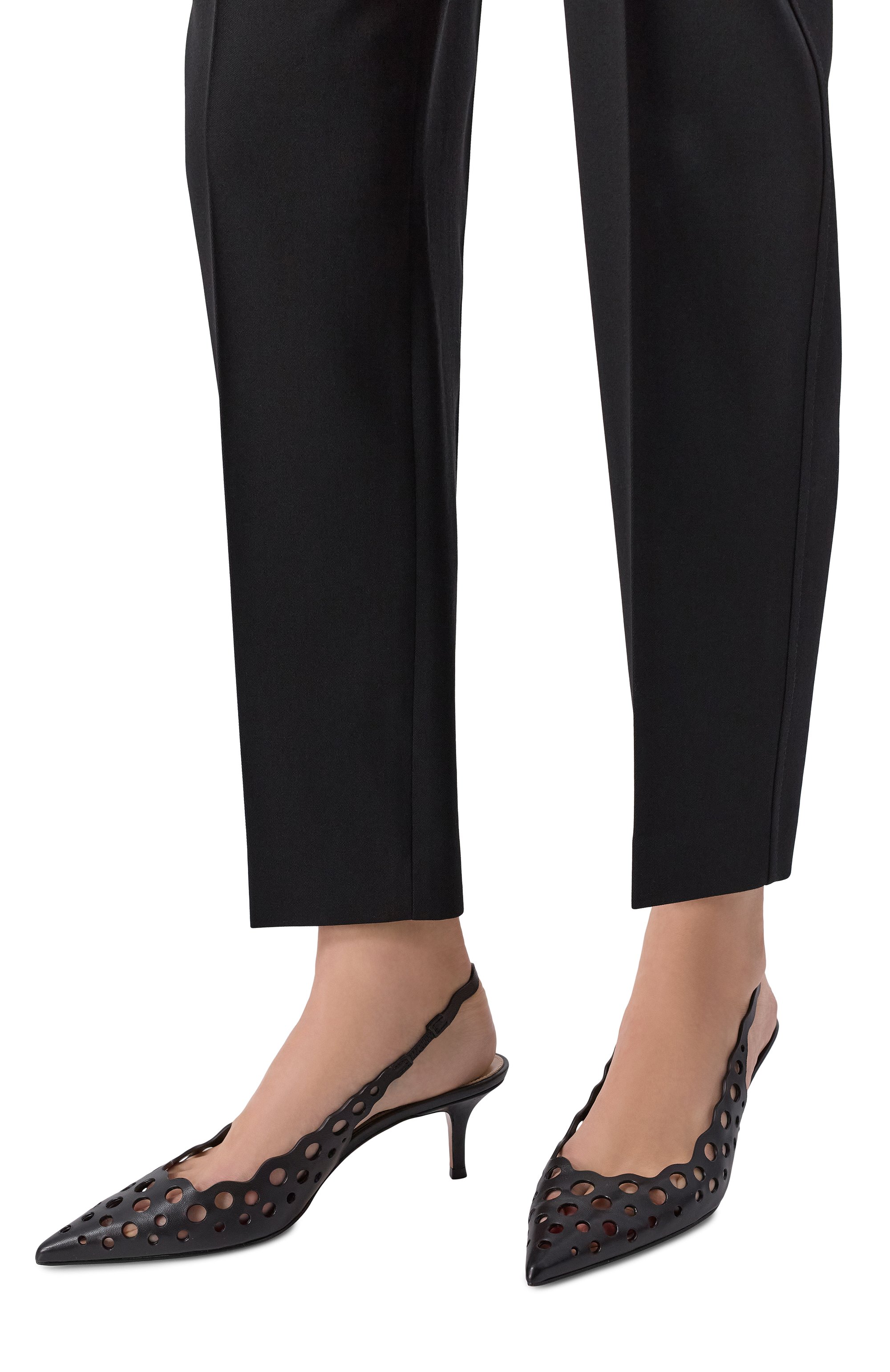 Кожаные туфли GIANVITO ROSSI, арт. G95607.55RIC.NXFNER0, фото 2