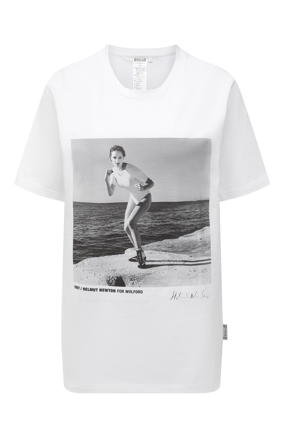 Хлопковая футболка WOLFORD, арт. 52805, фото 1