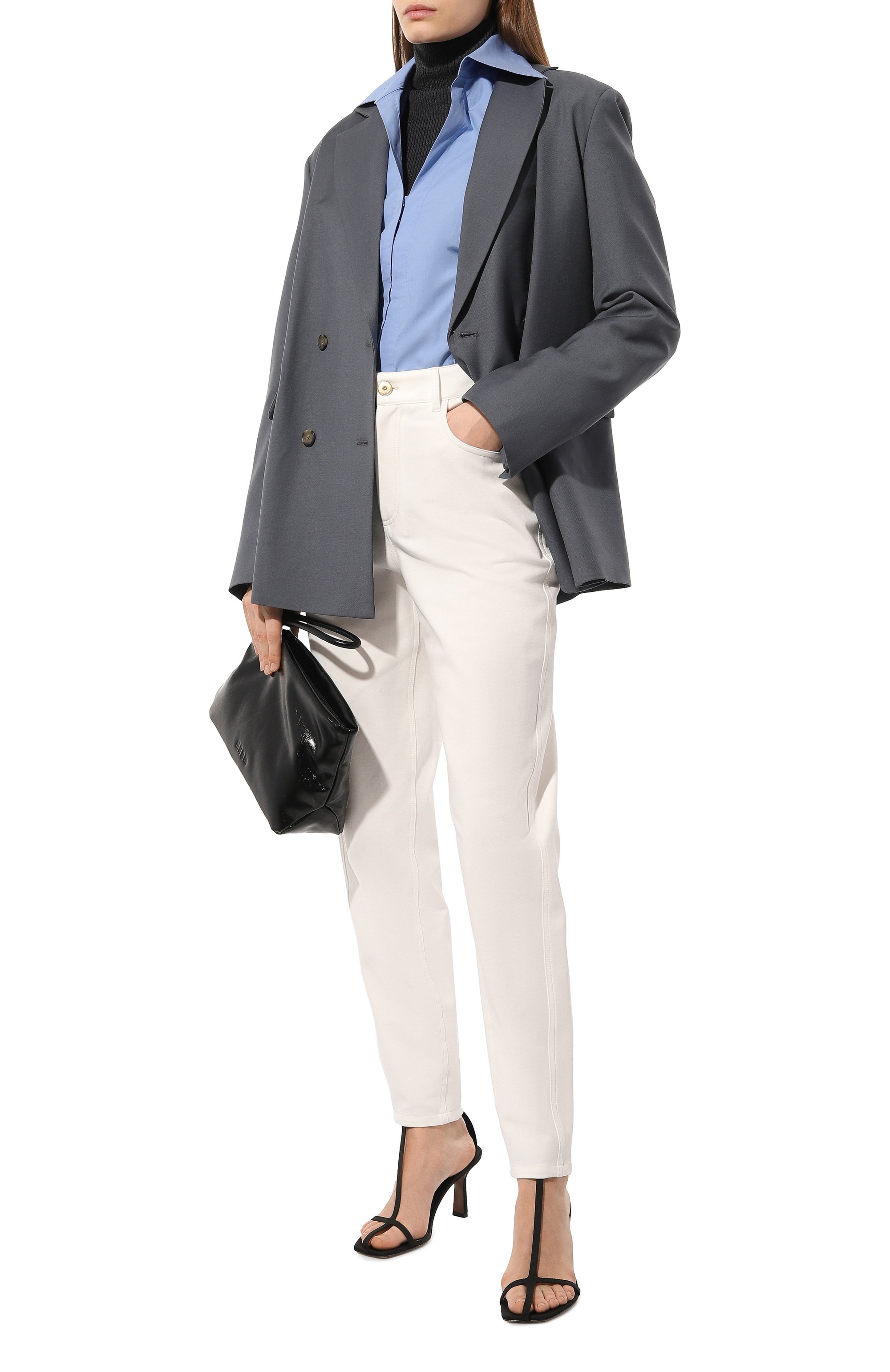 Хлопковые брюки BRUNELLO CUCINELLI, арт. M0R24B1025, фото 2