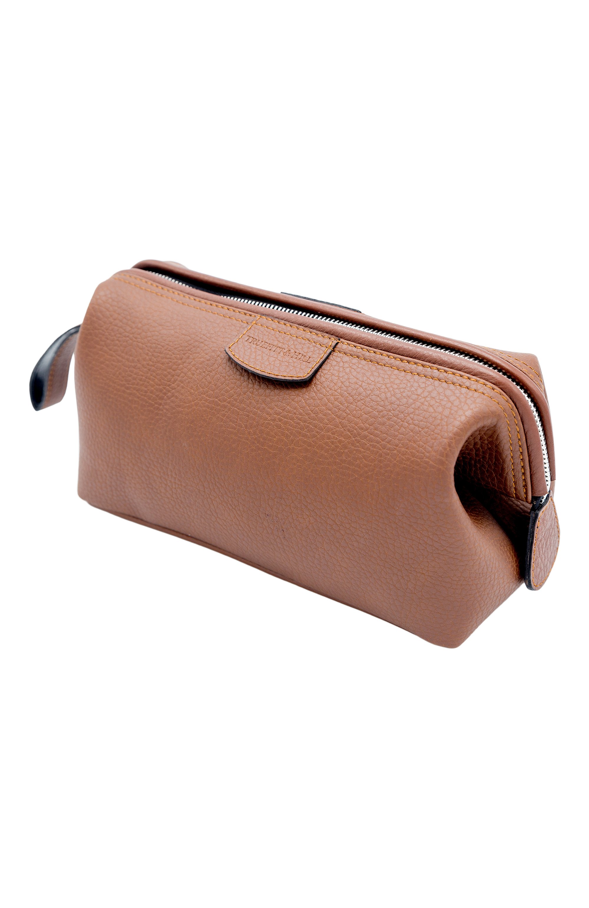 Бежевая косметичка на молнии TRUEFITT AND HILL, арт. 00595, фото 1