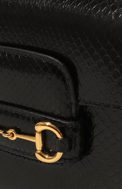Сумка horsebit 1955 из кожи питона GUCCI, арт. 658574 L2DRG, фото 3