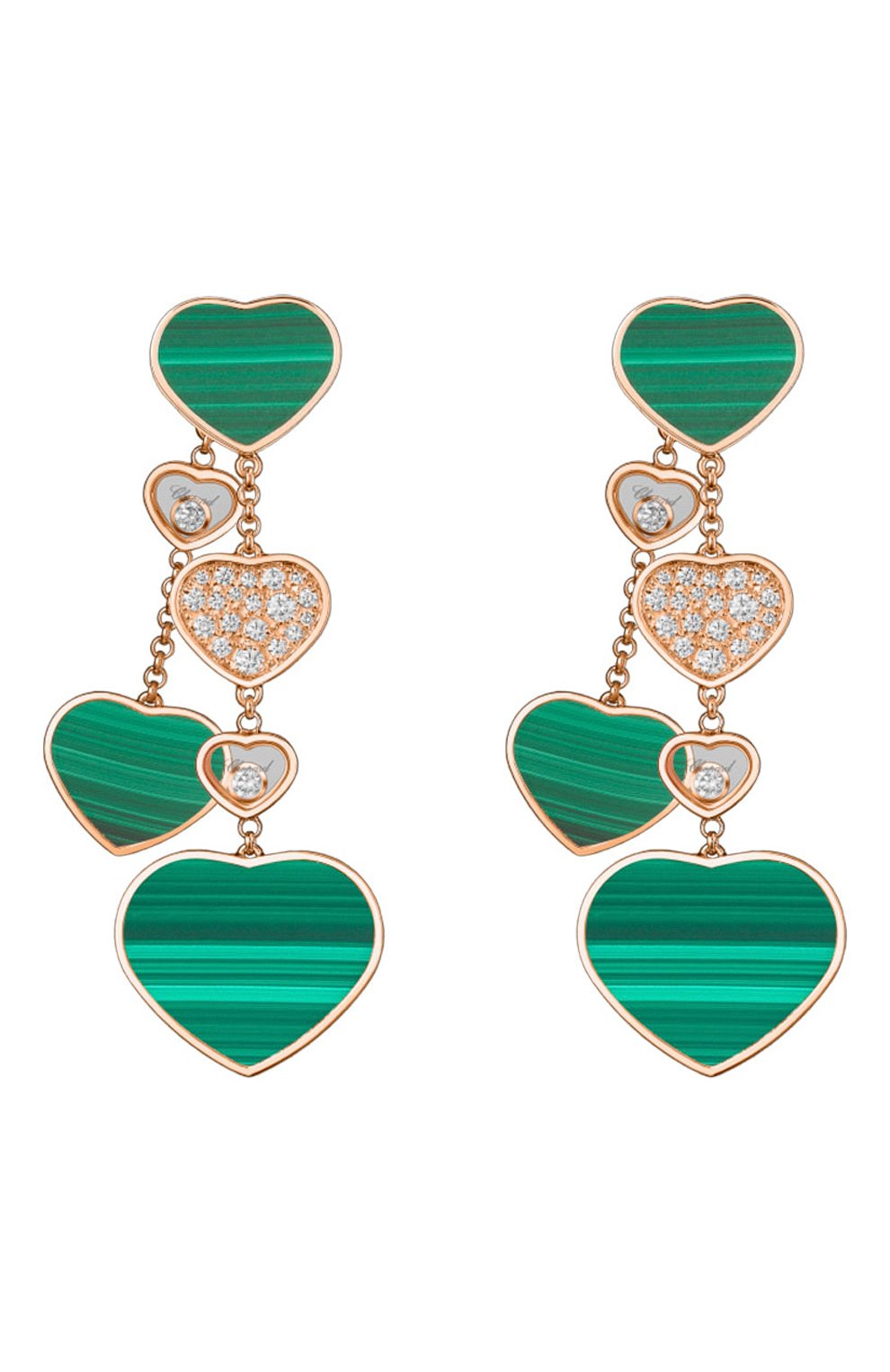 Серьги CHOPARD бесцветного цвета по цене 2450500 руб., арт. 83A482-5114, фото 1 Серьги CHOPARD, арт. 83A482-5114, фото 1