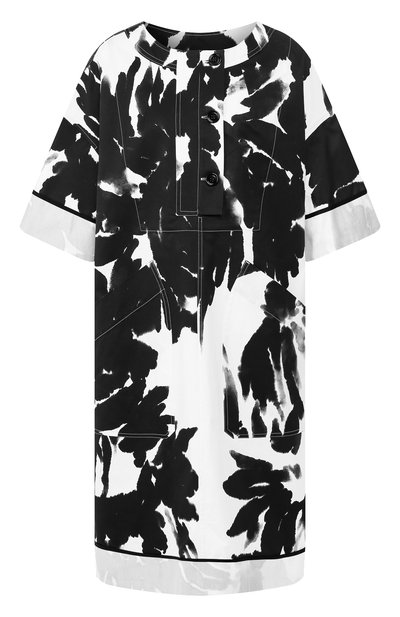 Женское хлопковое платье DRIES VAN NOTEN, арт. 191-11012-7101