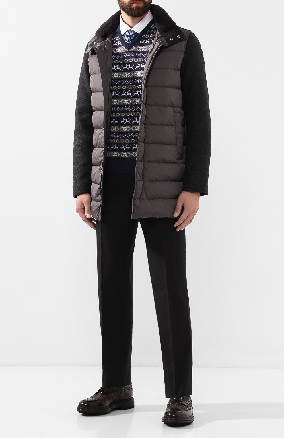 Жилет из смеси шерсти и кашемира GRAN SASSO, арт. 59146/19647, фото 2