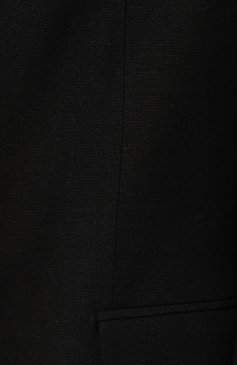 Женский жакет из хлопка и льна RUBAN черного цвета, арт. PeSS24­3.1.54.2 | Фото 5 (Рукава: Длинные; Длина (для топов): Удлиненные; Материал сплава: Проставлено; Материал внешний: Хлопок, Лен; 1-2-бортные: Однобортные; Драгоценные камни: Проставлено; Женское Кросс-КТ: Жакет-одежда; Материал подклада: Хлопок; Стили: Кэжуэл)